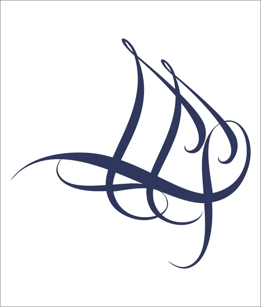 Soyut lotus logo, sembol, simgesi