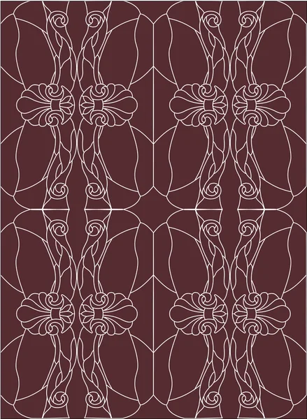 Doğrusal çiçek süsleme