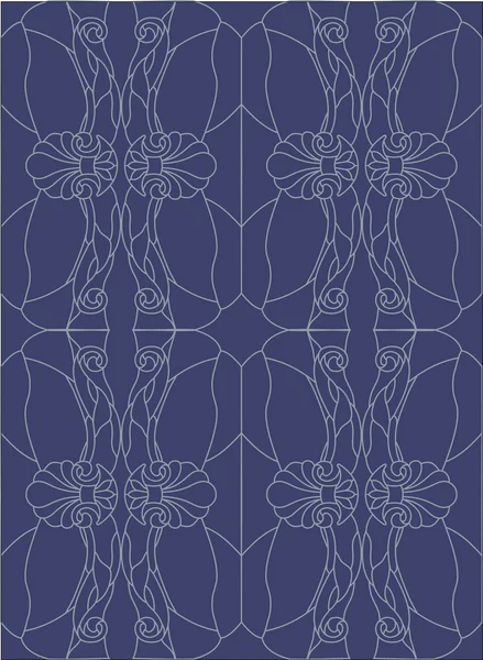 Doğrusal çiçek süsleme