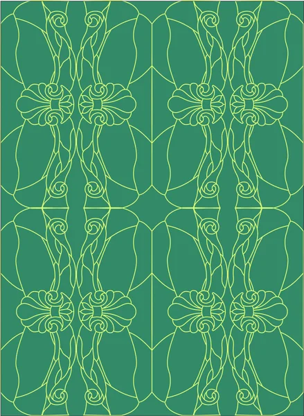 Doğrusal çiçek süsleme