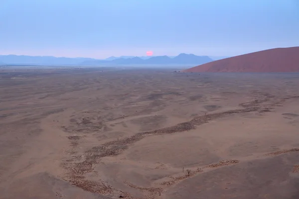 Sossusvlei na Pustyni Namib, Namibia Zdjęcia Stockowe bez tantiem