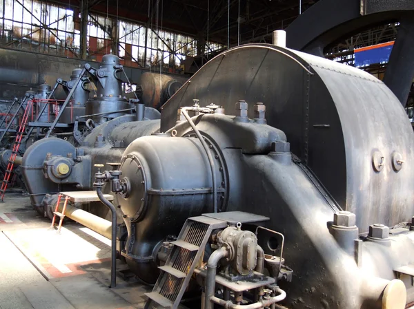 Makine, Motor - alt Vitkovice alan, Ostrava, Çek Cumhuriyeti