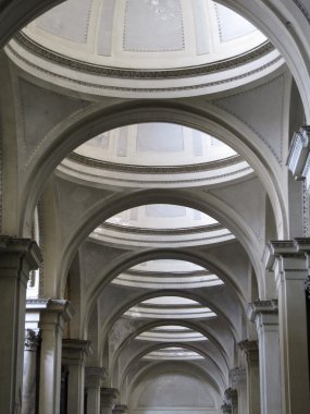 Kubbe ve sütunlar, Sicilya, Palermo ile salonu