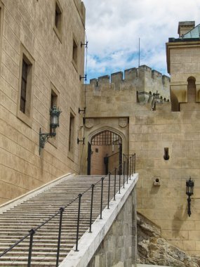 Ortaçağ Bojnice Kalesi Slovakya