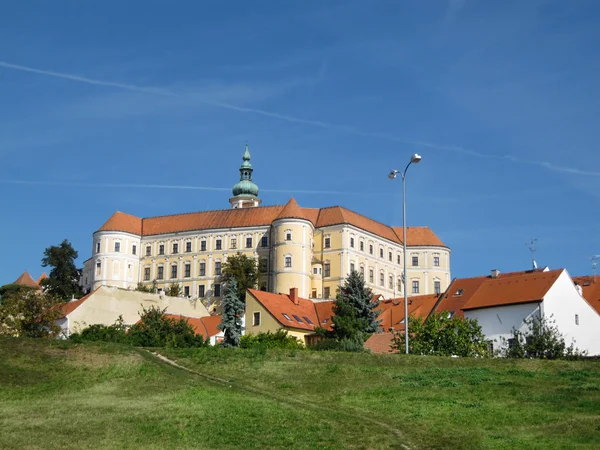 Smukke Mikulov Slot - Stock-foto