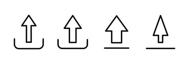 Simge vektör illüstrasyonu yükle. veri işareti ve sembolü yükle