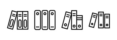 Kütüphane ikonu vektör illüstrasyonu. eğitim işareti ve sembol