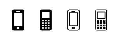 Telefon ikonu vektör illüstrasyonu. Çağrı kodu ve sembol. telefon sembolü