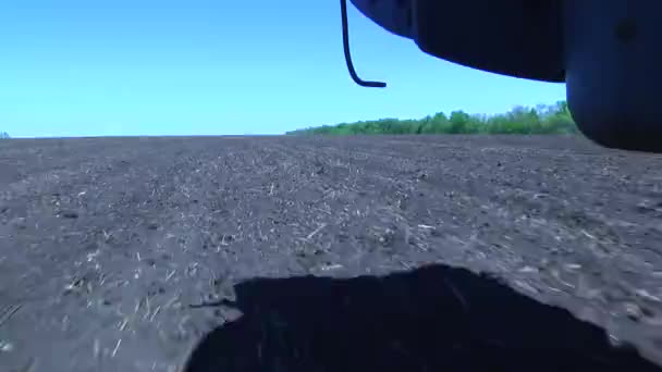 La tierra, sembrar la técnica de la tierra — Vídeo de stock