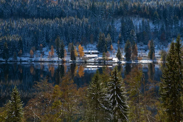 Titisee Neustadt Tyskland 2012 Omgivningar Titisee Europeisk Svart Skog Vacker — Stockfoto
