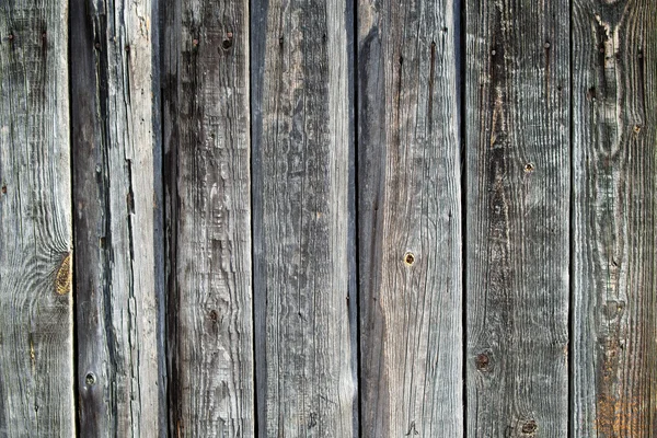 Valla de madera vieja gris — Foto de Stock