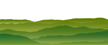 Yeşil eğimli dağ arkaplanı