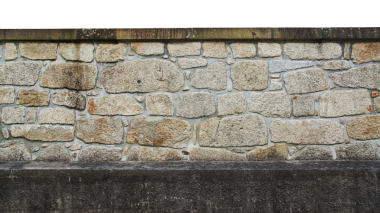 Eski tarz tuğla duvar