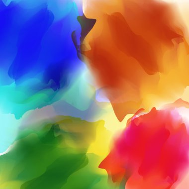 çok renkli sulu boya arka plan