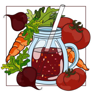 Sebze smoothies tarifi