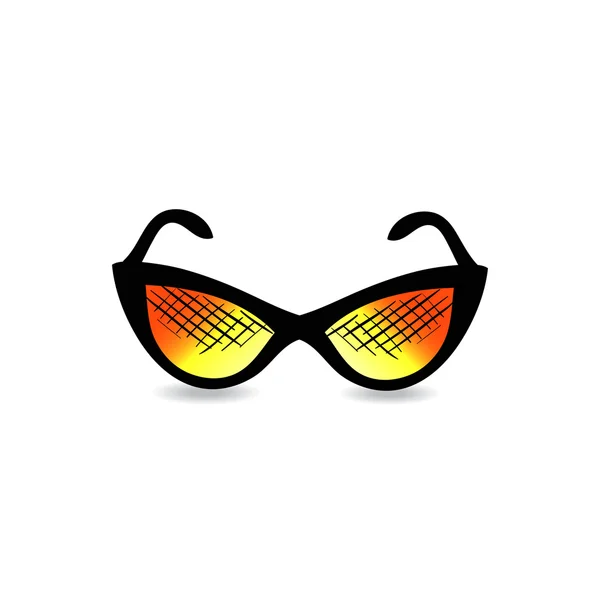 Icône vectorielle de lunettes de soleil — Image vectorielle