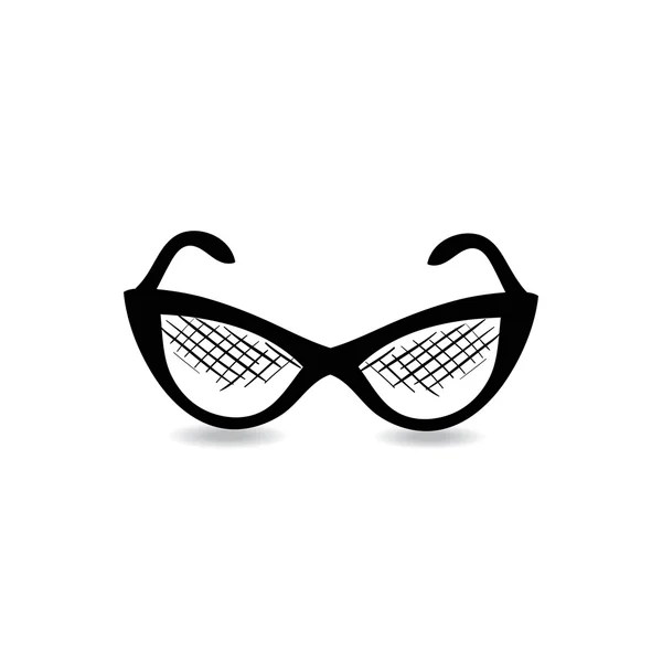 Vector icon of sunglasses — Stock Vector