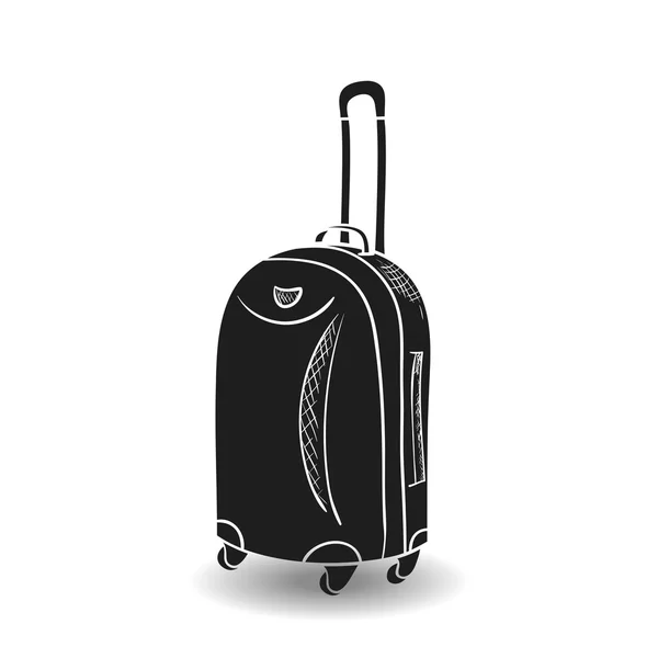 Icône vectorielle de la valise — Image vectorielle