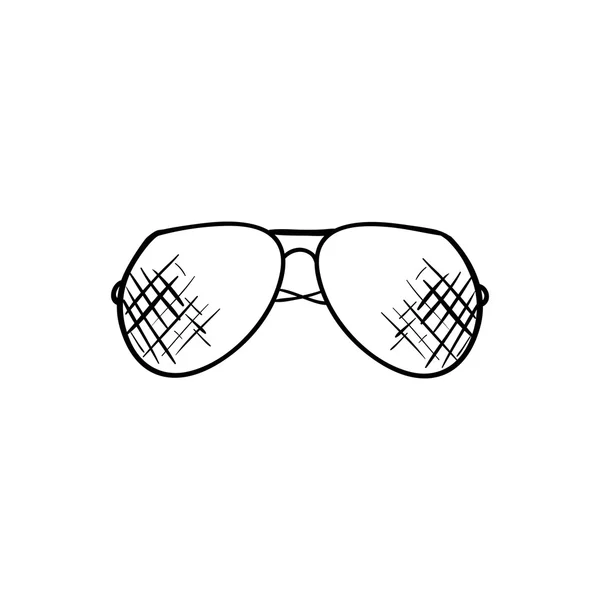 Illustration of sunglasses. Vector — Stock Vector