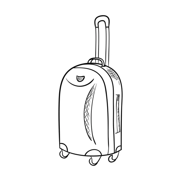 Icône vectorielle de la valise — Image vectorielle