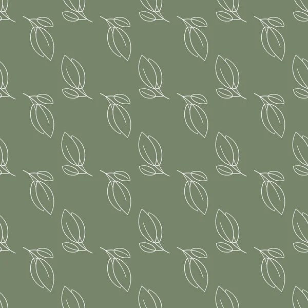 Екзотичний Візерунок Тропічним Листям Стилі Джунглів Гаваї Ручний Малюнок Літньої — стоковий вектор