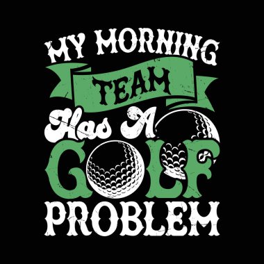 Golf Hayranı Açık Golf Oyuncusu Tişört Tasarımı