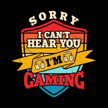 Retro Vintage Video Oyun Tişörtü Tasarımı