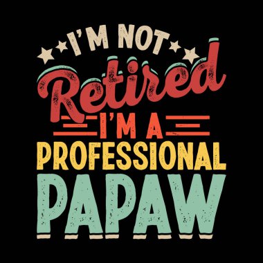 Resmi olarak Emekli Komik Emeklilik Tişörtü Tasarımı