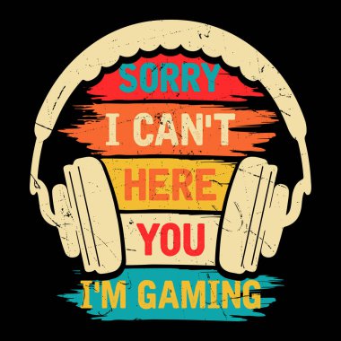 Kusura bakma, seni duyamıyorum. Tişört tasarlıyorum.