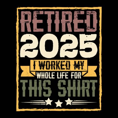 Emeklilik Partisi Kutlaması Komik Emekli Tişört Tasarımı