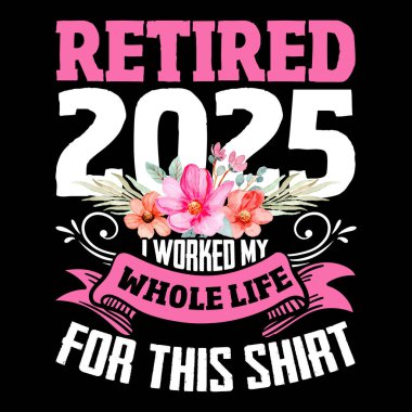 Emeklilik Partisi Kutlaması Komik Emekli Tişört Tasarımı