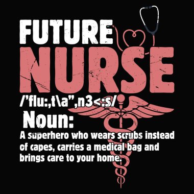 Hemşire Hayatı Motivasyon Komik Hemşire Tişörtü Tasarımı