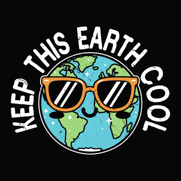 Bu Dünya 'nın Havalı, Dünya' nın Çevresel Farkındalığı Vintage Earth Day tişörtü Tasarımı