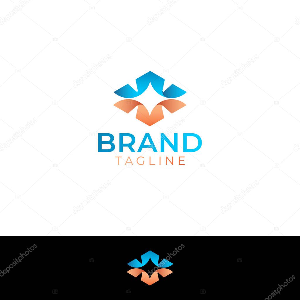 WM box Opening logo design