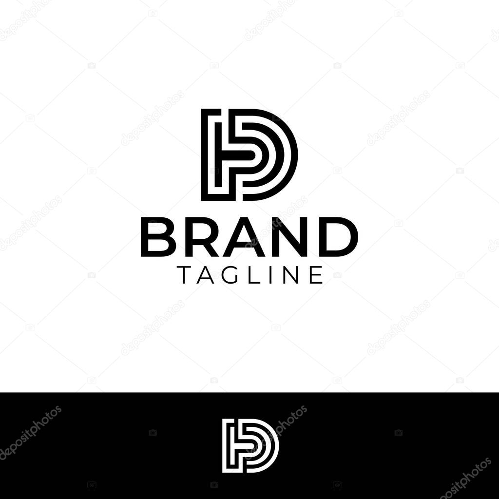 QHB Logo Design Modern Professional Monogram Brand Identity