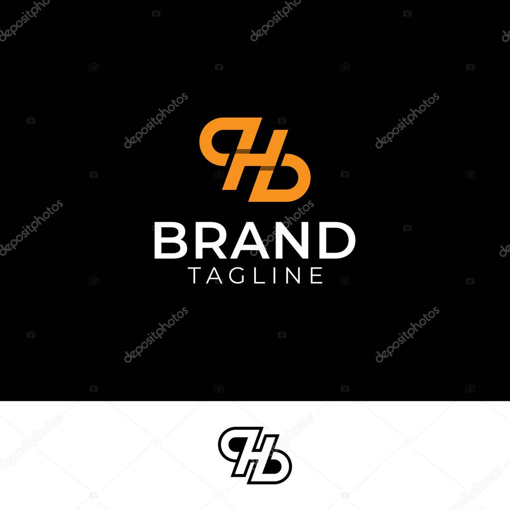 Letters QHB Logo Design Modern Professional Monogram Brand Identity