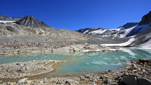 Garibaldi Provincial Park sakin dağ manzarası.