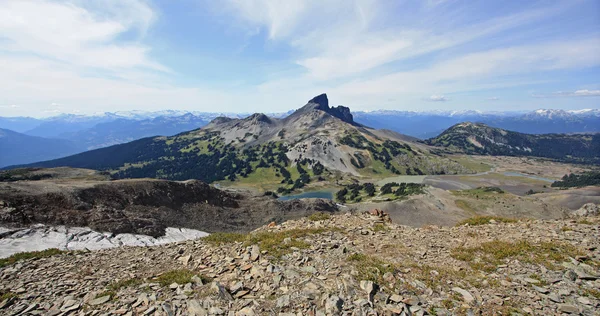 Black Tusk a local landmark in Garibaldi Park . — Stock Photo, Image