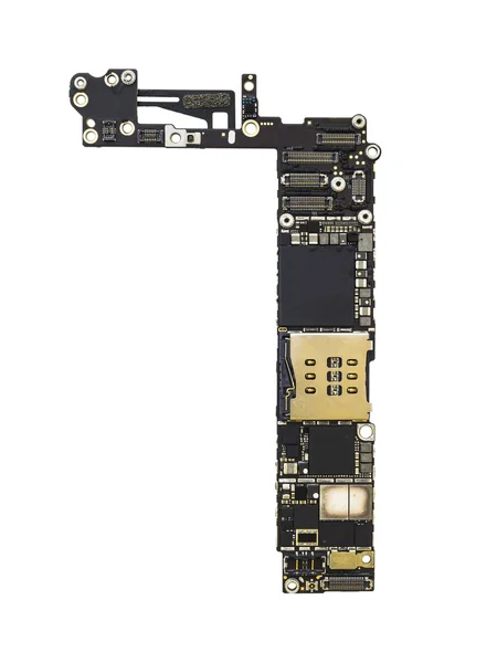 Top View of Smart Phone Circuit Board — Stock Photo, Image