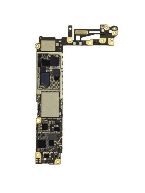 Akıllı telefon devre panosunu Üstten Görünüm 