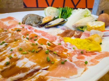 Yakın çekim shabu shabu madde