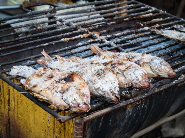 Tuzlu ızgara balık, Tay yemek kültürü