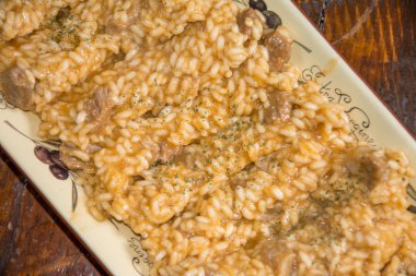 Mediterranean pişmiş pirinç