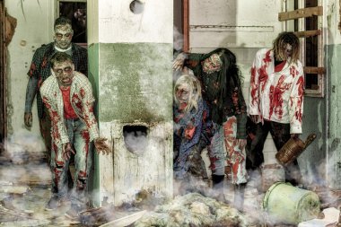 Zombi saldırı kıyamet