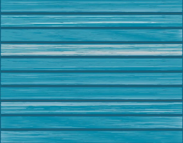 Blauer Holz Textur Hintergrund. Vektorillustration. — Stockvektor