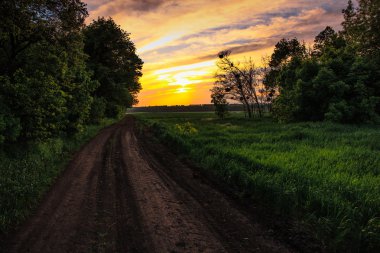 Atmosferik sunset hills