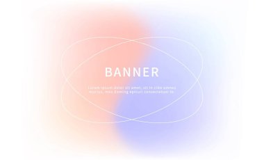 Çember desenli pembe ve mor eğimli bulanık arkaplan.