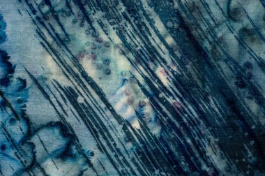 Arka plan doku soyutlama, turkuaz ve violet, sıcak batik,