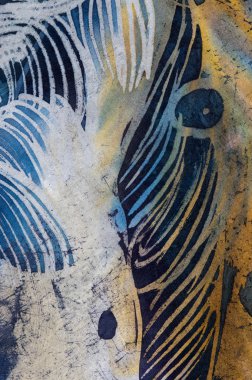 Tüyler ve damla, sıcak batik, arka plan dokusu