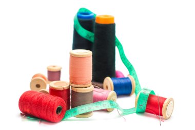 renkli konu ve iğne